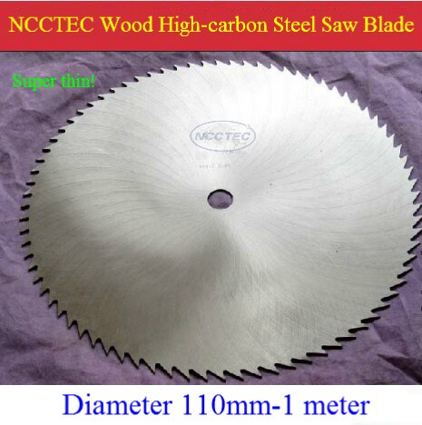 14 80 치아 고 탄소 강철 커터 비싼 목재 무료 배송 NWC148HT18 | 350mm 슈퍼 얇은 1.8mm